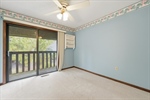 Third bedroom. All bedrooms have river views!