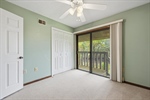 Second bedroom with views of the river.