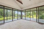 Great room views of the back yard.