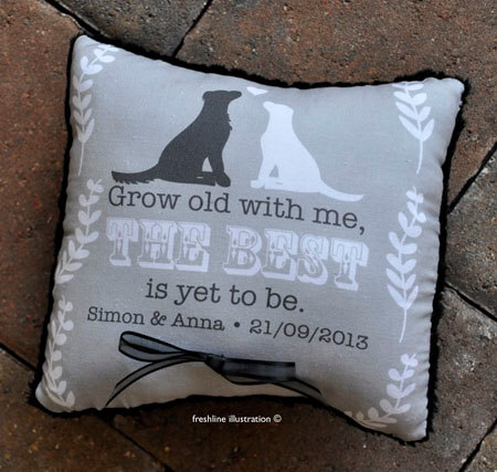 10 Wedding Ring Pillow Ideas From Etsy My Hotel Wedding