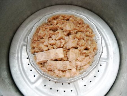 Put it in a pot and let it steam for 15 minutes
