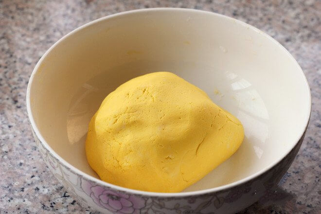 Knead into dough.