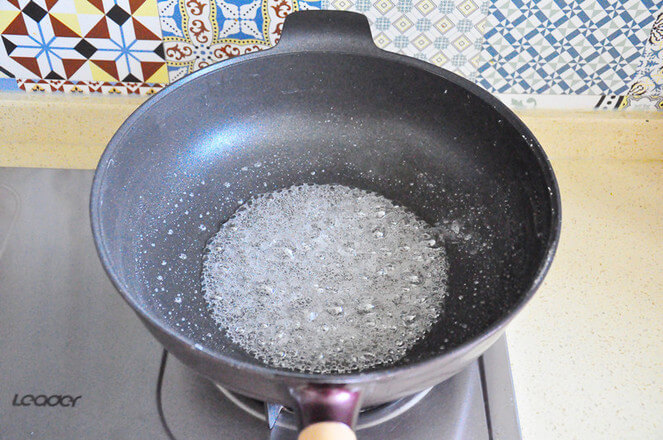 After cooking, I start to see big bubbles,