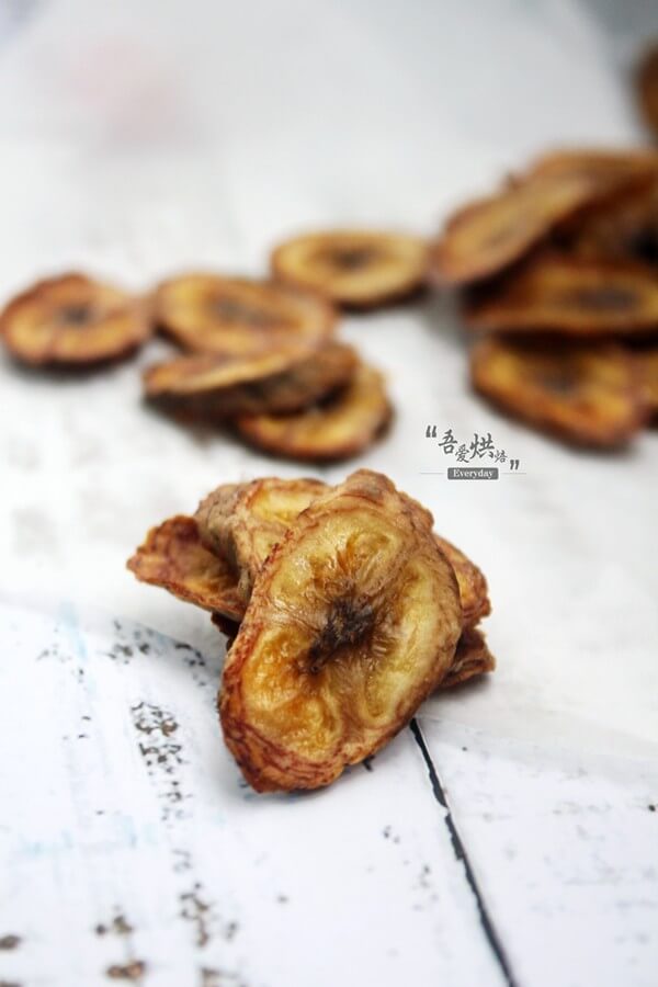 Crisp Burnt Banana Slices