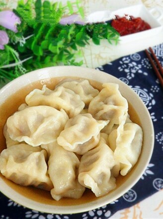 Carrot and Lamb Dumplings