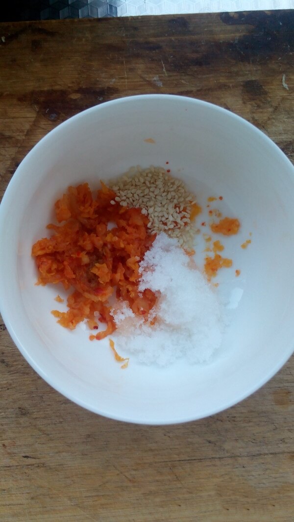 At this time prepare the filling