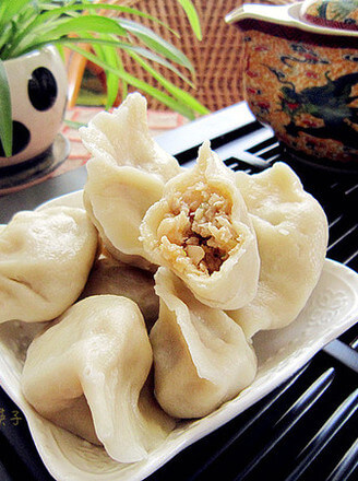 Sauerkraut and Pork Dumplings