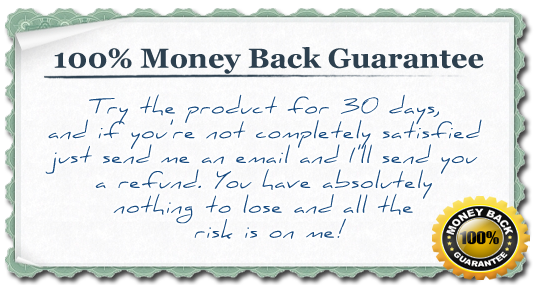 100% Money Back Guarantee