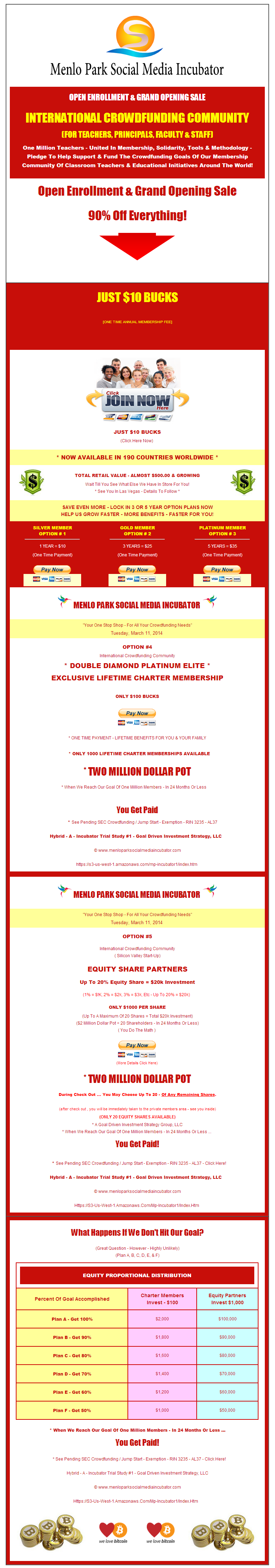 CROWDFUNDING IS A BRAND NEW MONEY SOURCE NOT PREVIOUSLY AVAILABLE