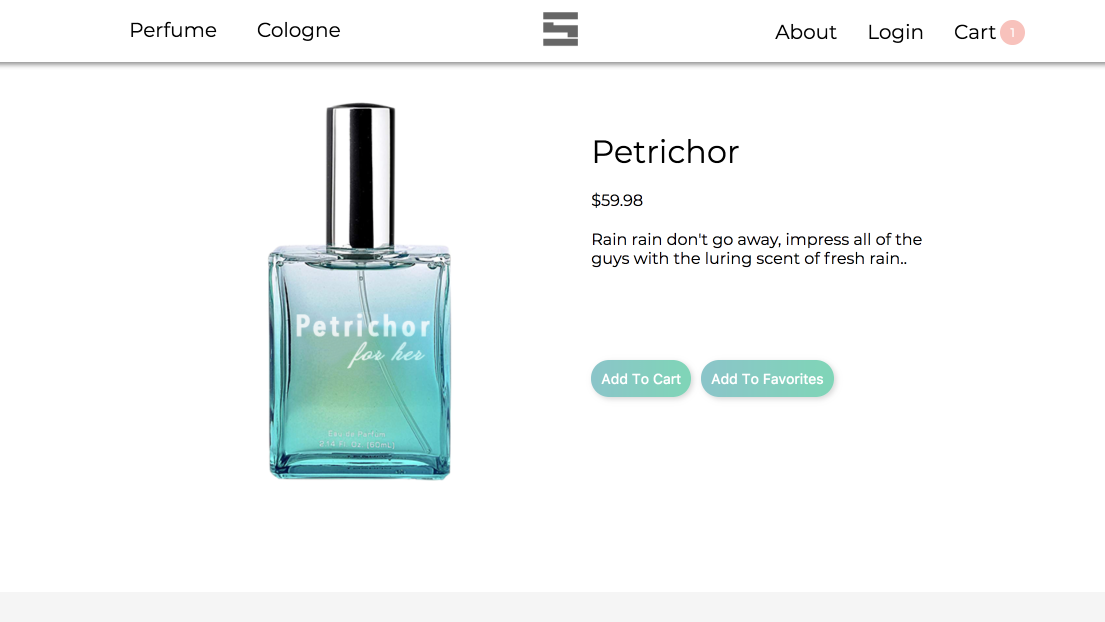 scentric product page