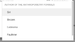 authors options