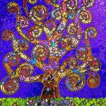 Tree of Life Mosaic by Anna Miranda