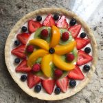 Father's Day Fruit Tart by Hillary Le