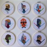 Clone Wars Cross Stitches by Paige Murray