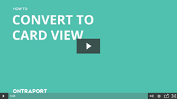 Convert to Card View