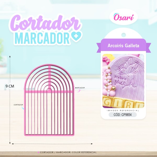 ARCOIRIS GALLETA MARCO