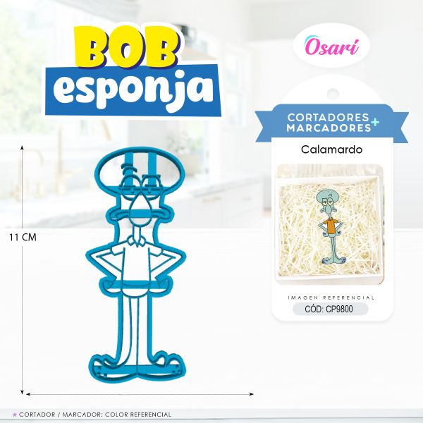bob esponja calamargo galleta