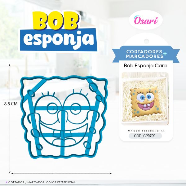 bob esponja galleta carita