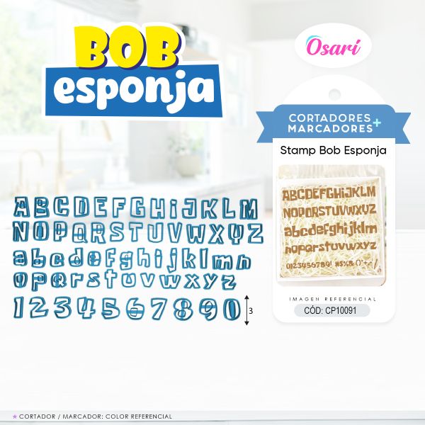 stamp sello bob esponja