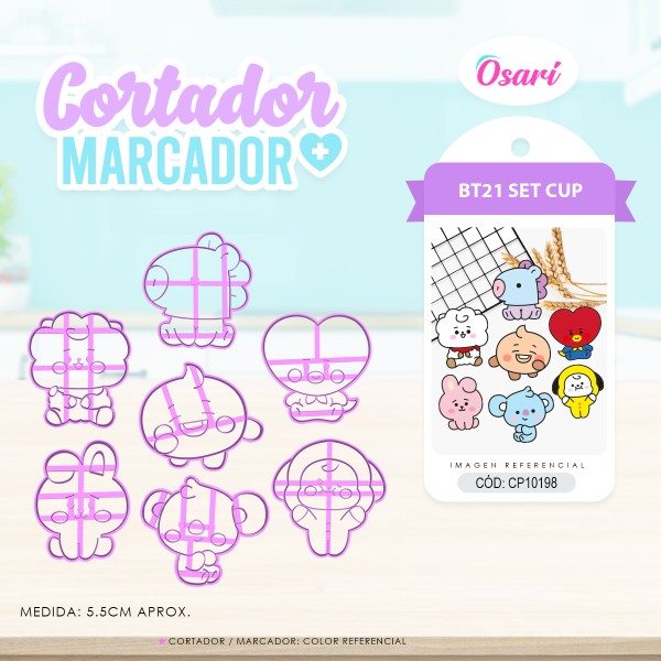 BTS BABY SET CUPCAKE