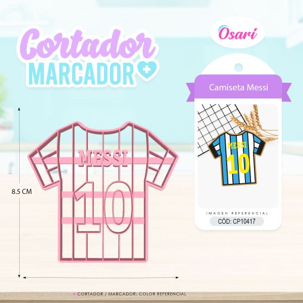 CAMISETA MESSI FUTBOL – MUNDIAL