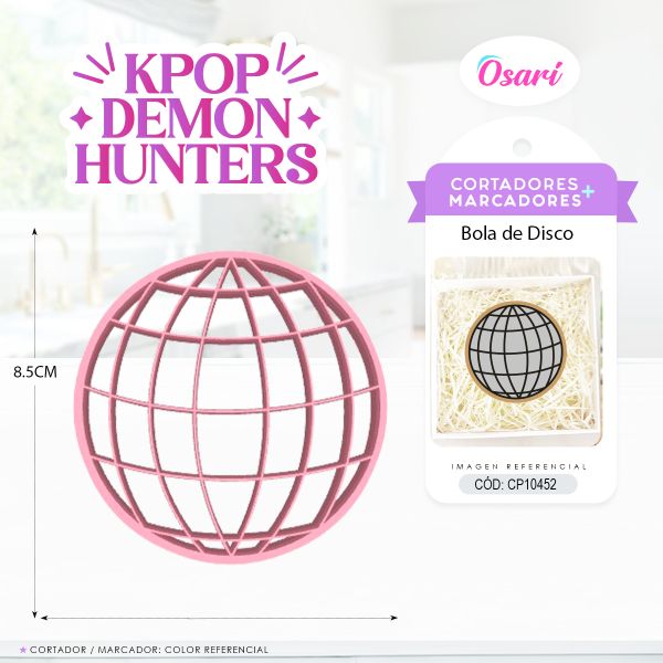 BOLA DISCO KPOP DEMON HUNTERS – MUSICA