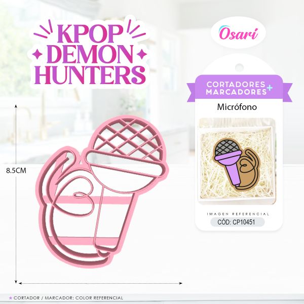 MICROFONO KPOP DEMON HUNTERS – MUSICA