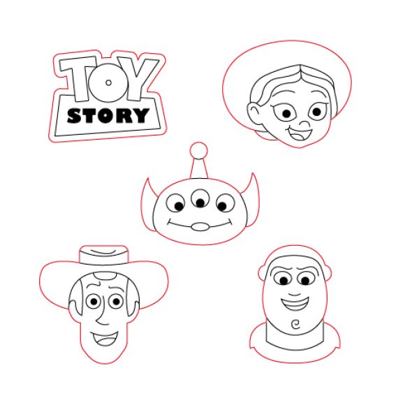 TOY STORY CUPCAKES