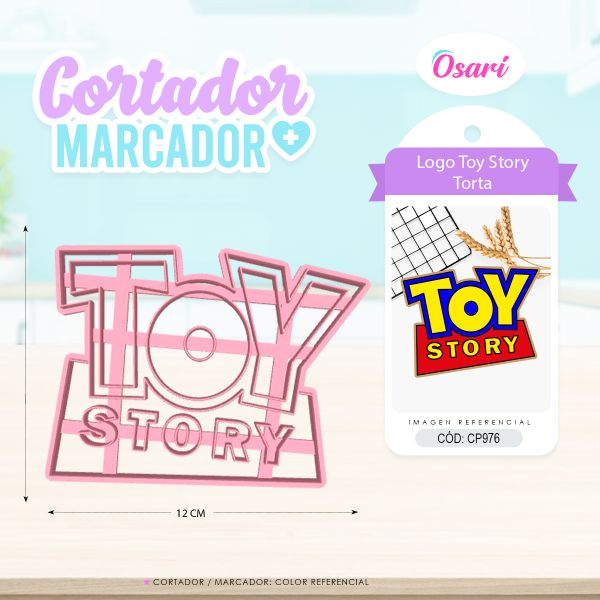 TOY STORY TORTA 12CM