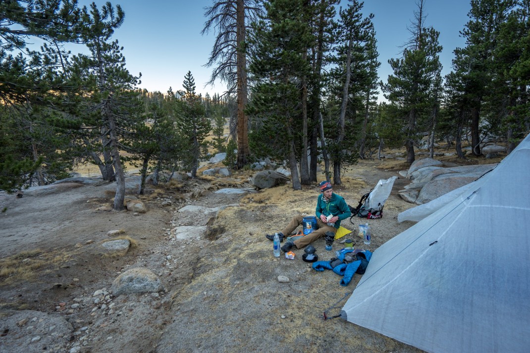 Sunrise Camp | John Muir Trail Honeymoon