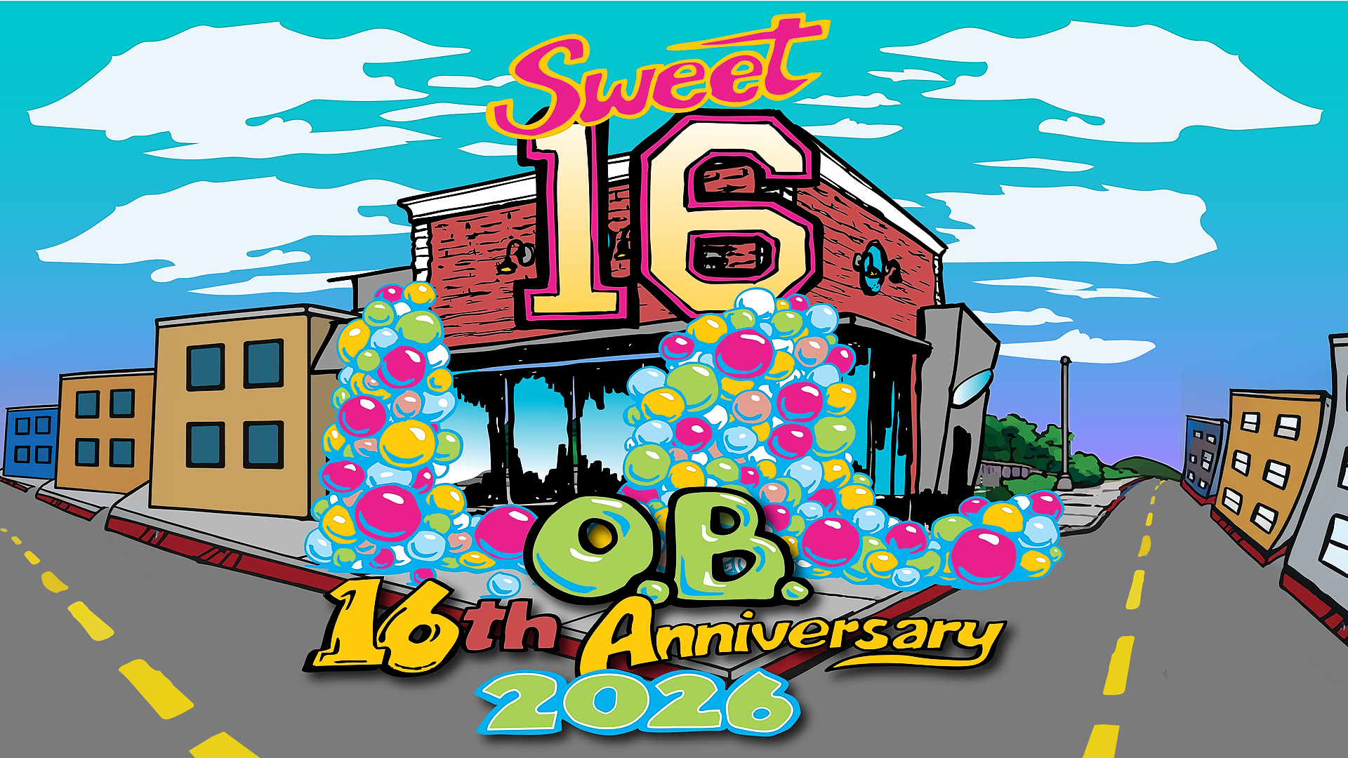 Pizza Port Ocean Beach Sweet 16 Anniversary Party