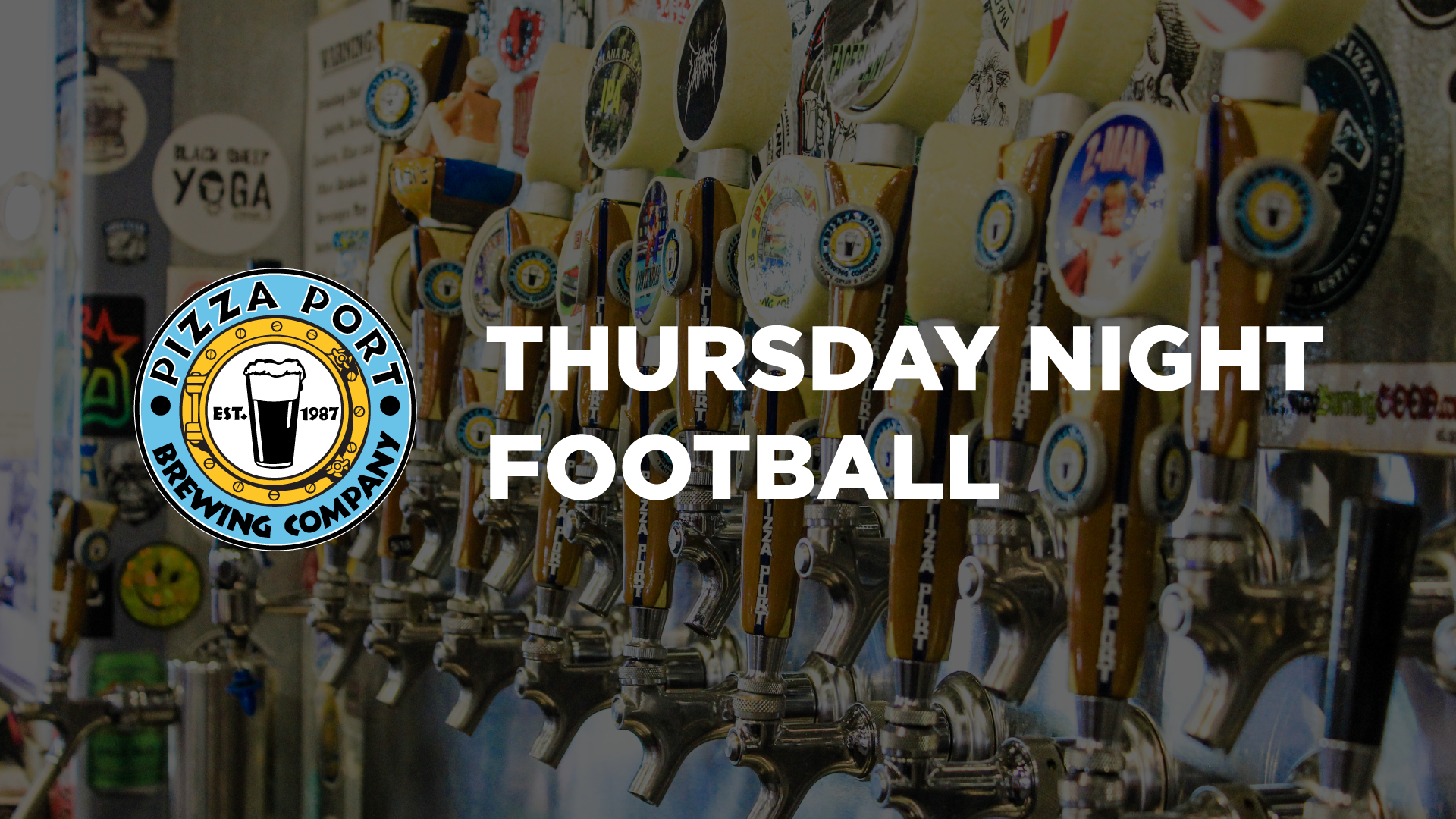Thursday Night Football with Pizza Port