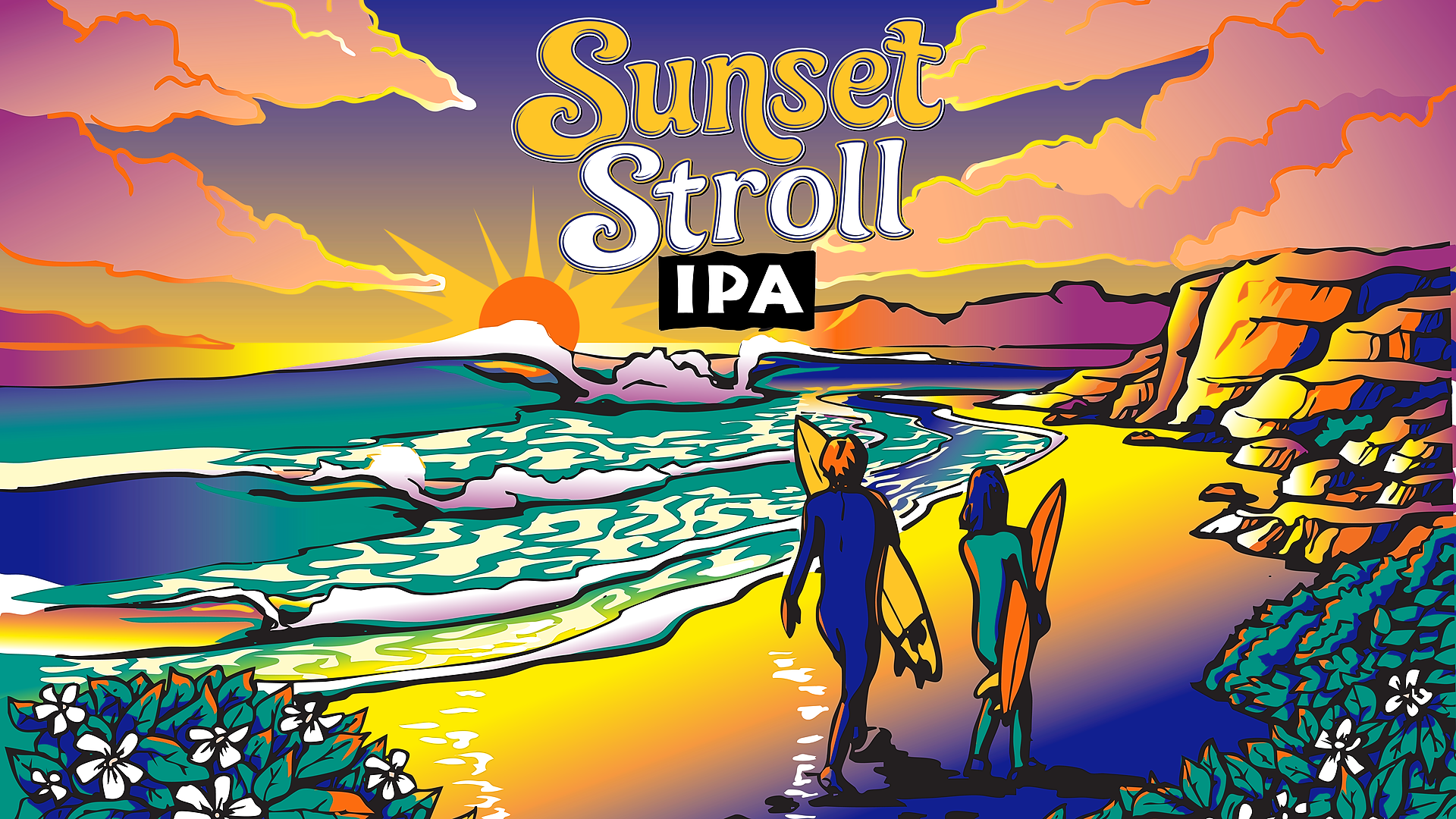 Sunset Stroll IPA Can Release