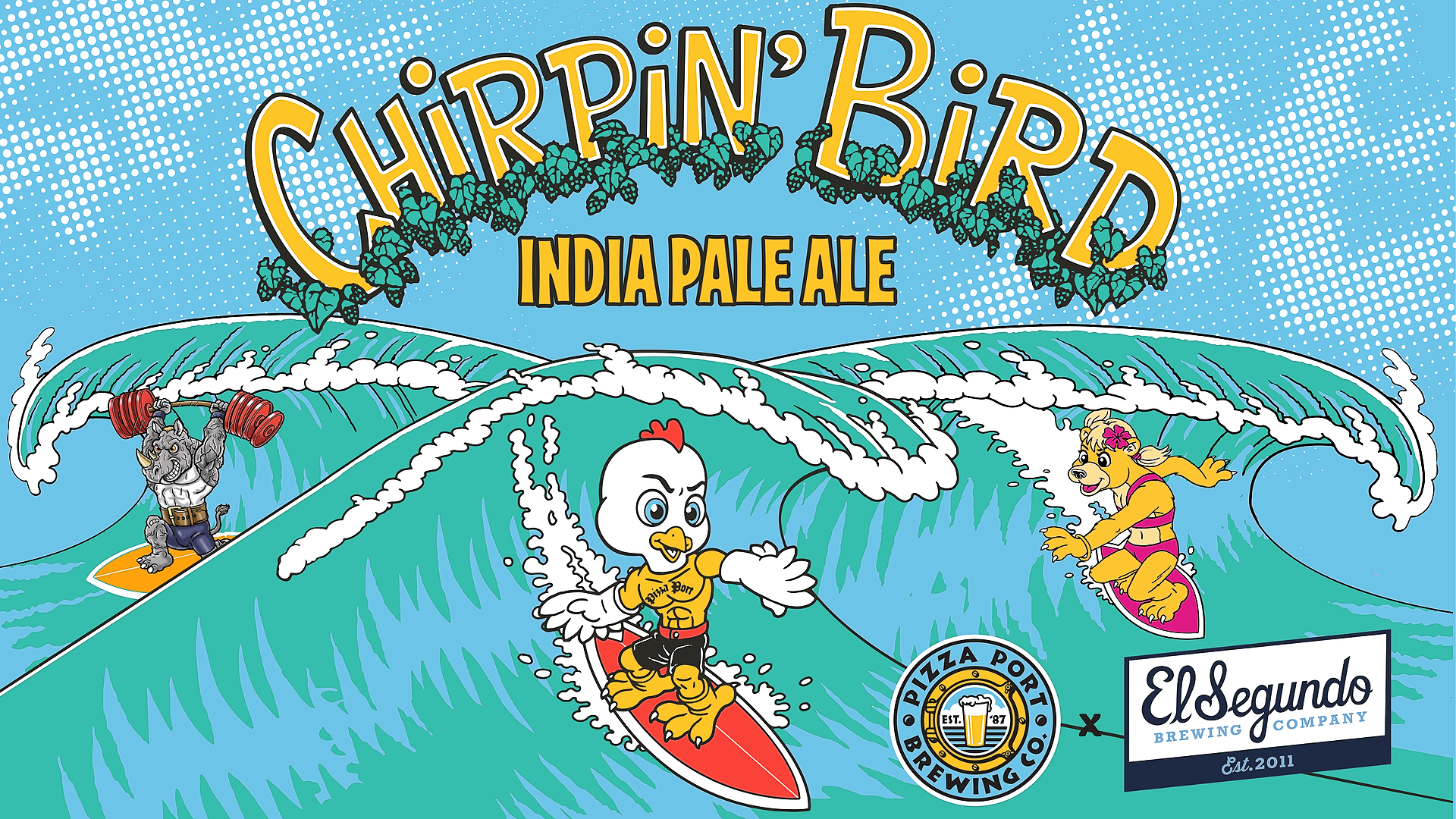 Chirpin' Bird IPA (El Segundo Collab) Can Release