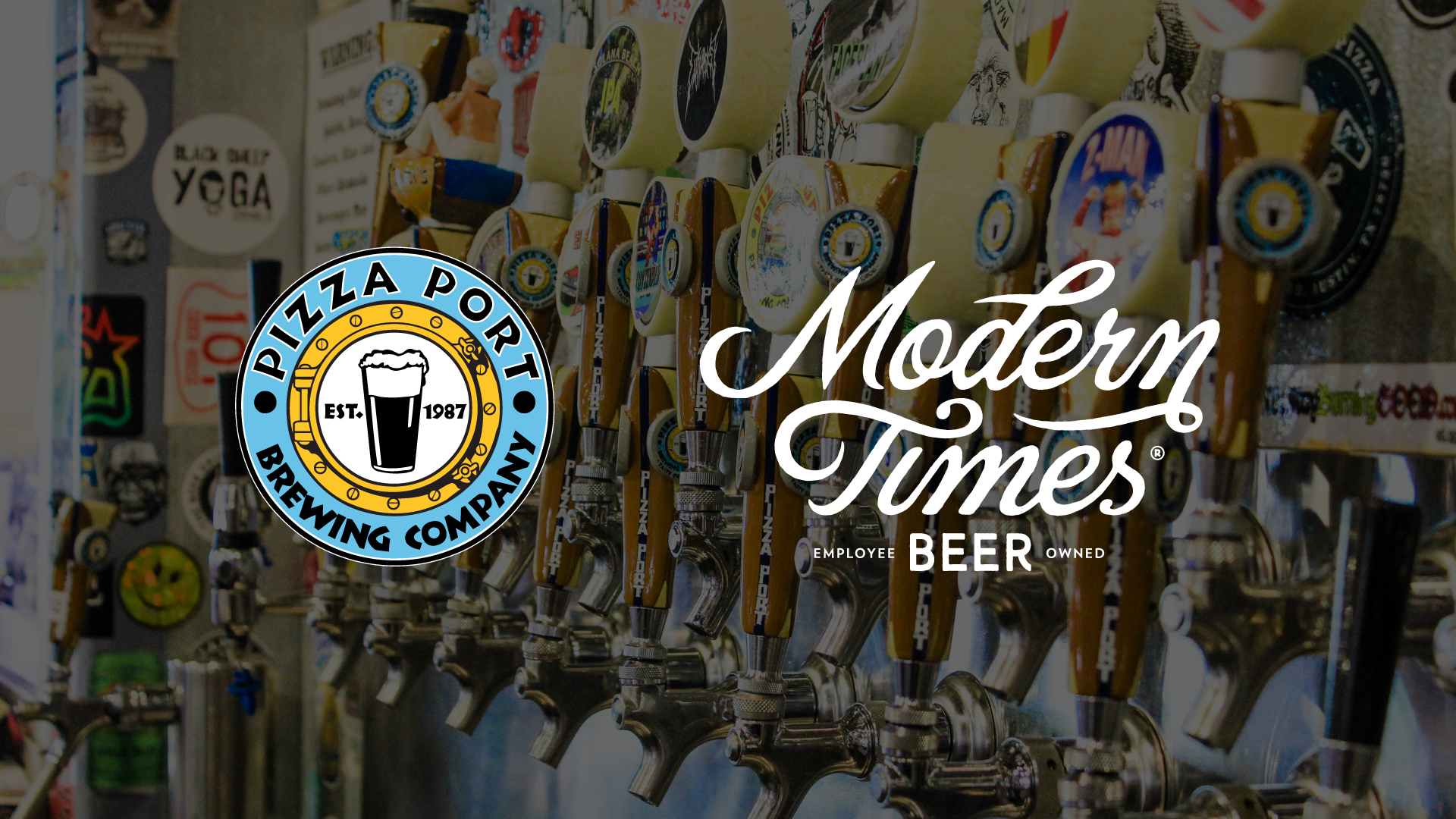 Pizza Port and Modern Times Tap Takeover