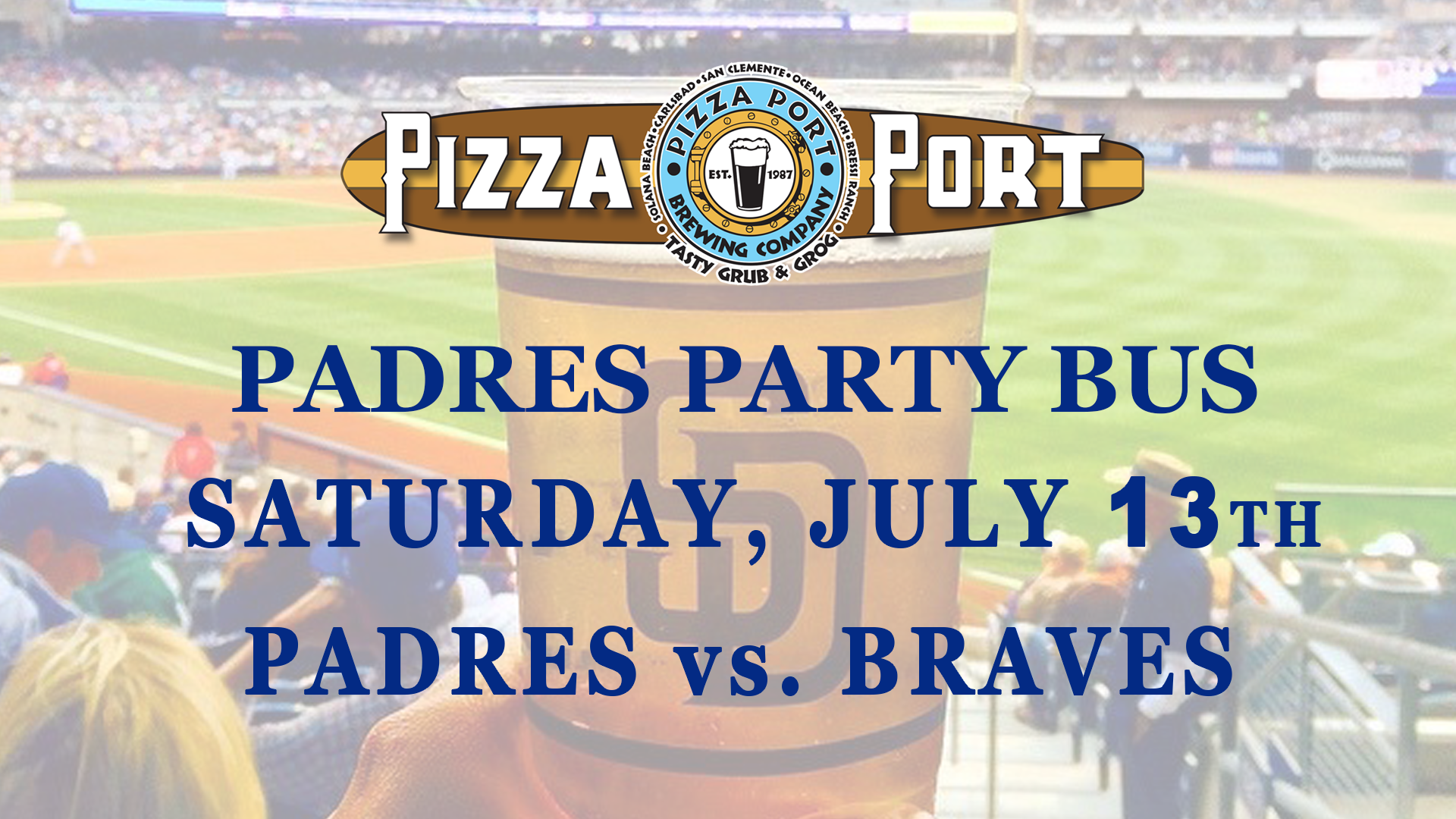 Padres Party Bus