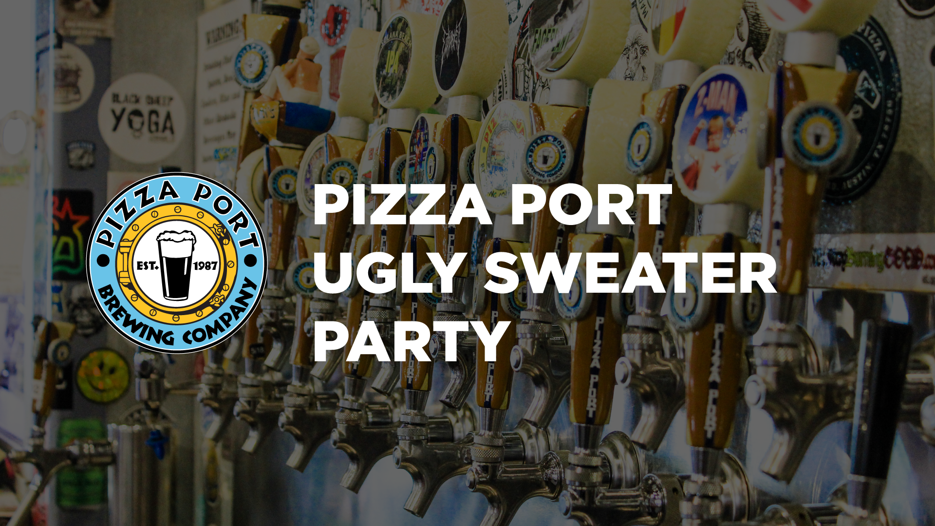 Pizza Port Ugly Sweater Party