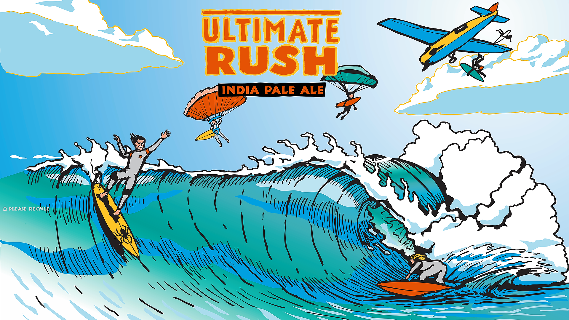 Ultimate Rush IPA (Tarantula Hill Collab) Can Release