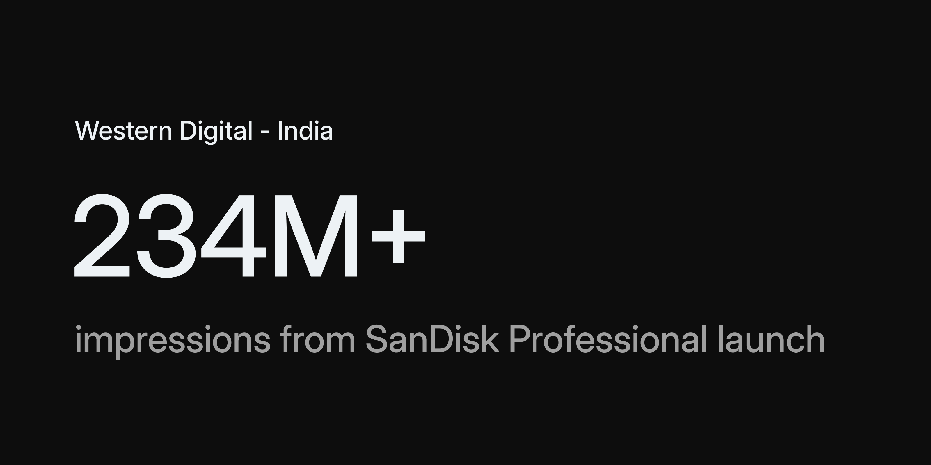 Western Digital: SanDisk Professional Launch