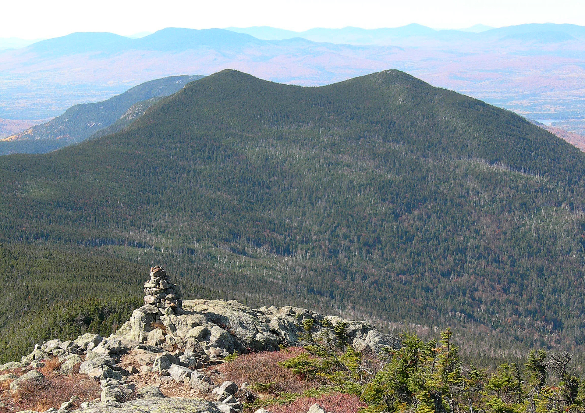 Mt Bigelow, South Horn Maine peakery
