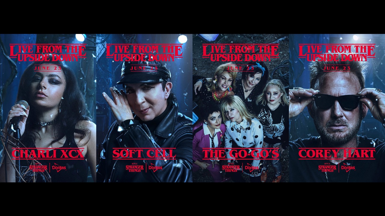 Corey Hart performing at Stranger Things' 'Live from the Upside Down' Concert peermusic The