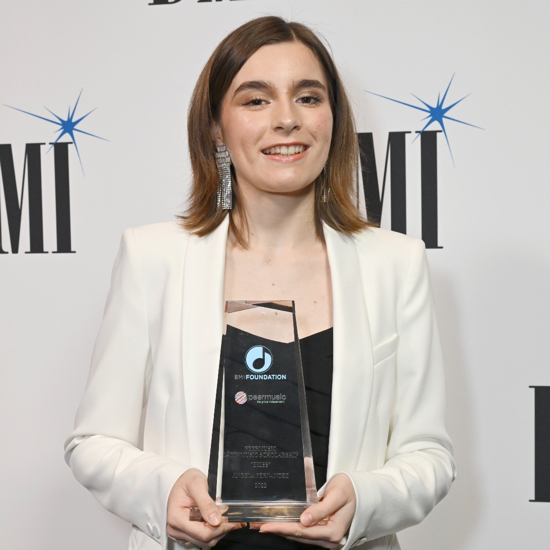 Ángela Férnandez wins BMI Foundation's 2023 peermusic Latin