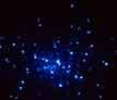 Picture of bright blue stars
