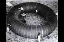 Spacestation images of inflatable modules