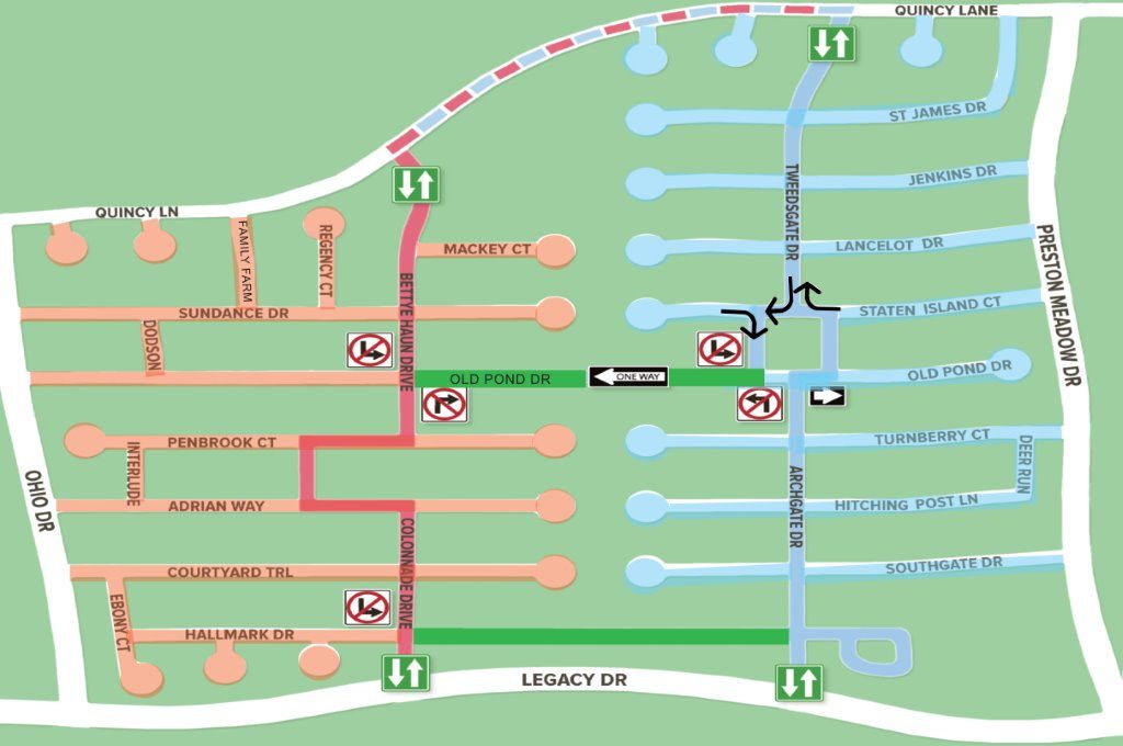 Deerfield 2018: How To Survive Plano's Most Popular Christmas Light deerfield holiday christmas lights, plano, map - Deerfield 2018: How To Survive Plano's Most Popular Christmas Light