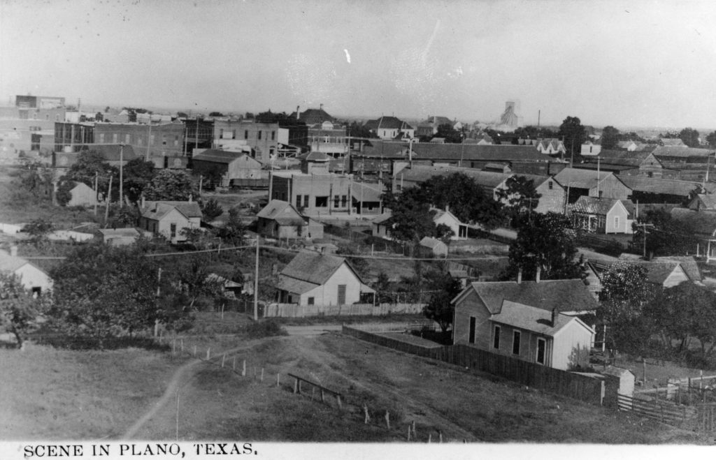 Scene in Plano, Texas (East) | Courtesy of the Genealogy Center of the Plano Public Library System