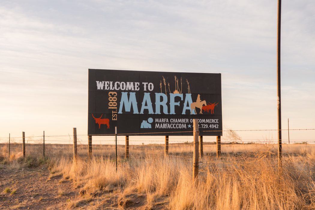 Road to Marfa, Texas Plano Profile Connecting Collin County