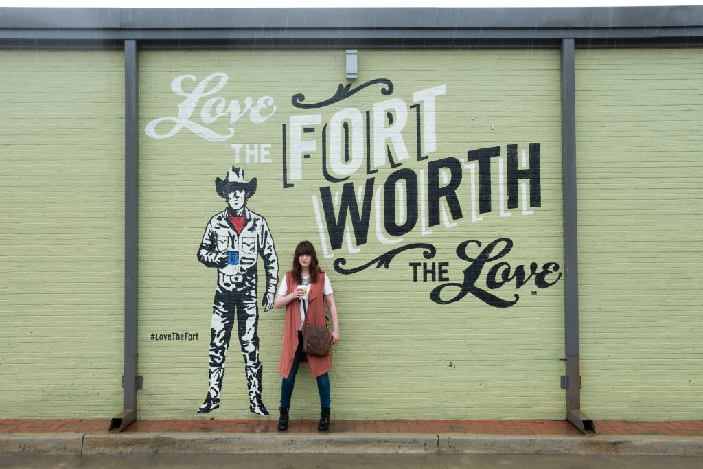 Day in Fort Worth art murals public art Texas Plano Profile art walk The Kimbell Art Museum Modern Art Museum of Fort Worth Magnolia Ave