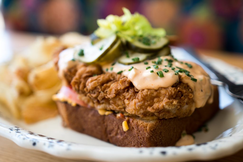 Dish at Whistle Britches, one of the restaurants in The District at the new Shops at Willow Bend