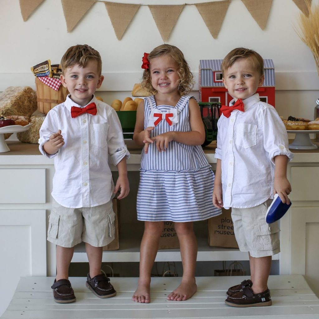 The Bennett Triplets, aka @bennetttriplets on Instagram, Plano, Texas